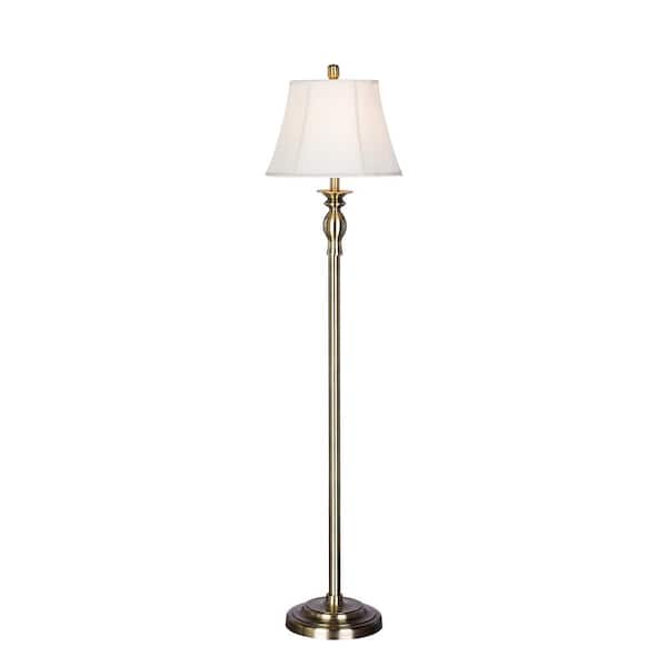 Antique Brass Metal Floor Lamp W 1257, Brass Floor Lamps Lighting