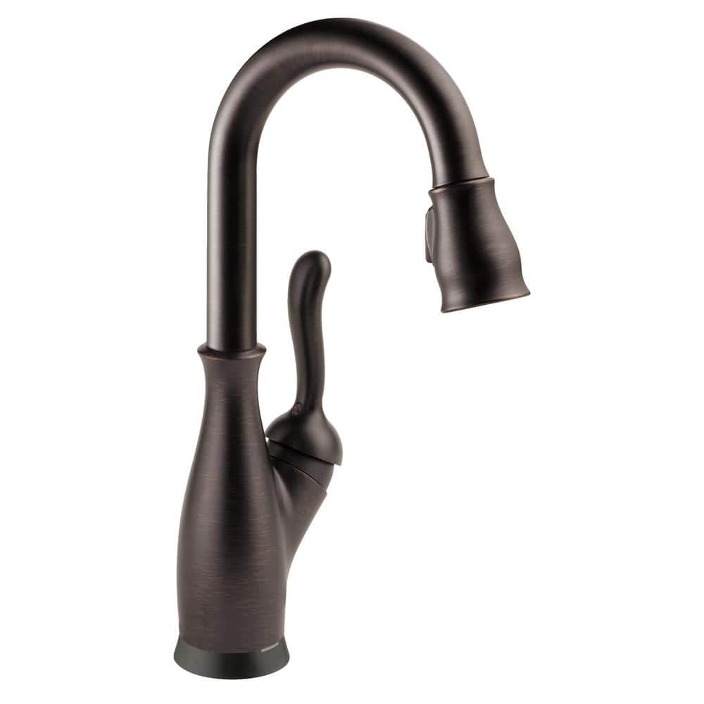 Delta Leland Touch2O with Touchless Technology Single Handle Bar Faucet in Venetian Bronze