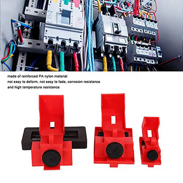 Kit De Verrouillage électrique LOTO (Lockout/Tagout) – Cadenas, étiquettes, Hasps, Verrous Pour Disjoncteurs – Sécurité Industrie