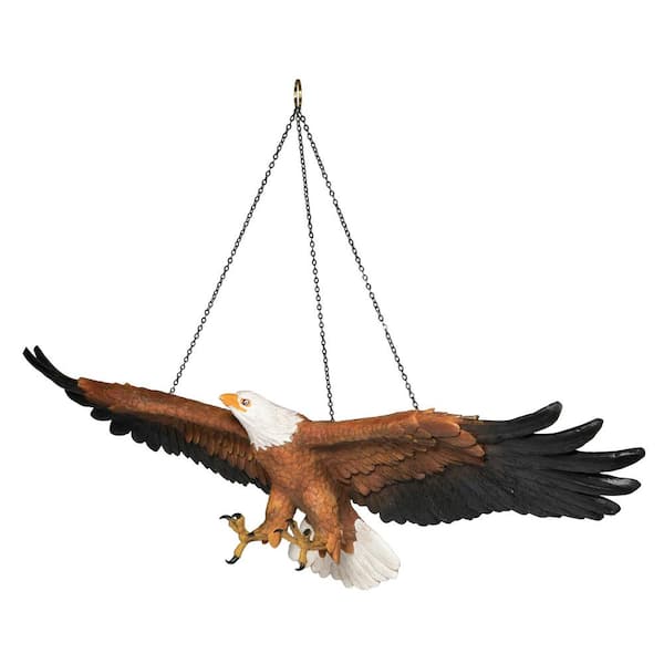 Design Toscano 4.8 in. H Flight of Freedom Hanging Eagle Sculpture