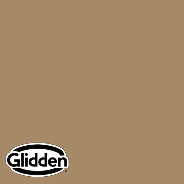 Glidden Diamond 1 qt. PPG1086-6 Coffee with Cream Satin Interior Paint with Primer