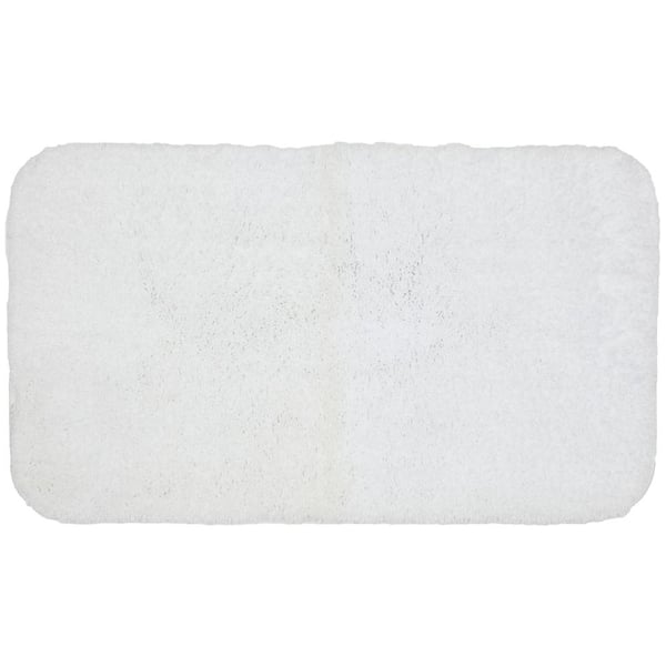 Mohawk Home Pure Perfection White 20 in. x 60 in. Nylon Bath Rug
