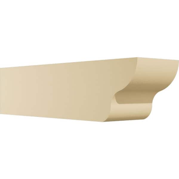Ekena Millwork Standard Greensboro 6 in. W x 6 in. H x 24 in. D Signature Urethane Rafter Tail Outlooker