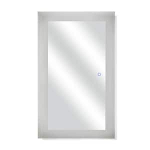 Royal 35 in. x 60 in. LED Wall Mounted Backlit Vanity Bathroom LED Mirror with Touch On/Off Dimmer and Anti-Fog Function
