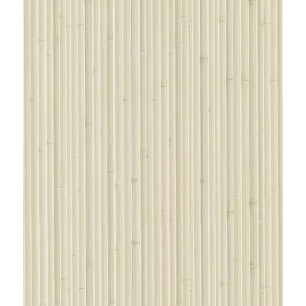 National Geographic Kyoto Light Grey Bamboo Wallpaper Sample