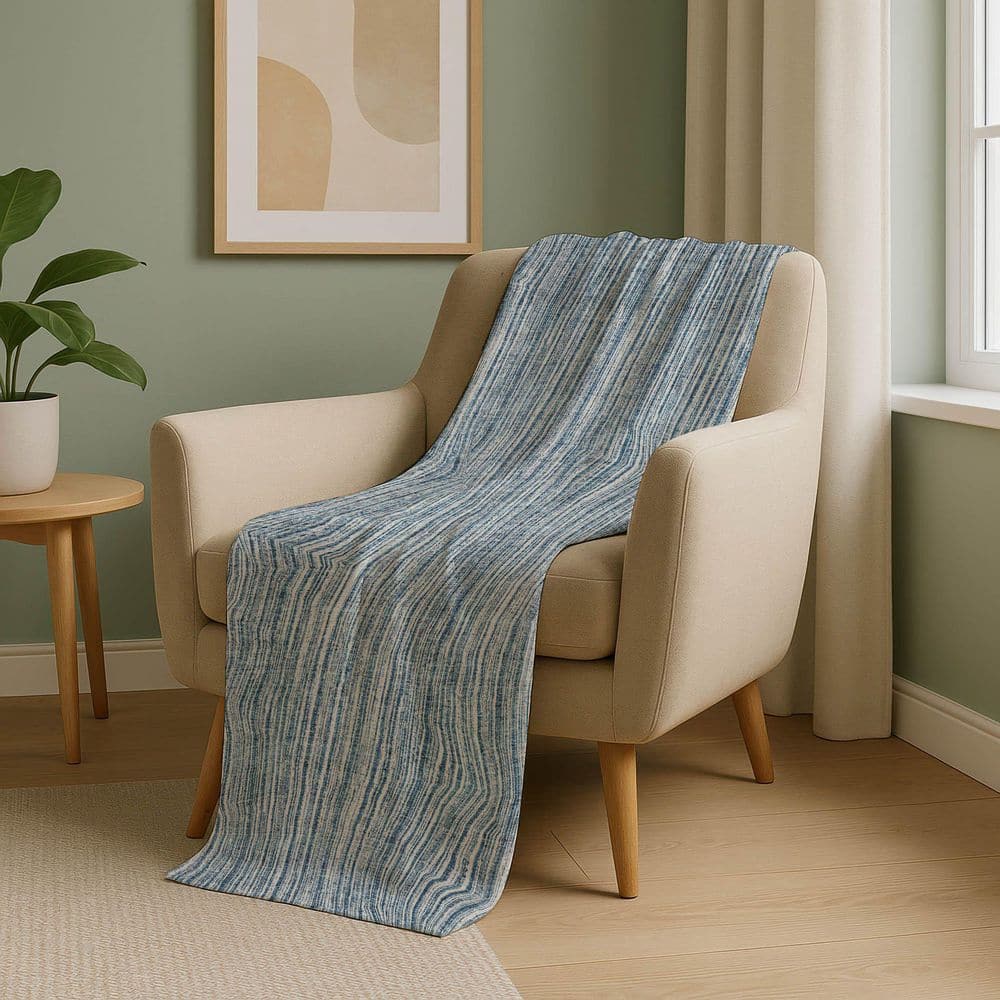 Premium Machine Washable ASB760 Blue 50 in. x 70 in. Sherpa Throw Blanket price history on PriceWatchPro