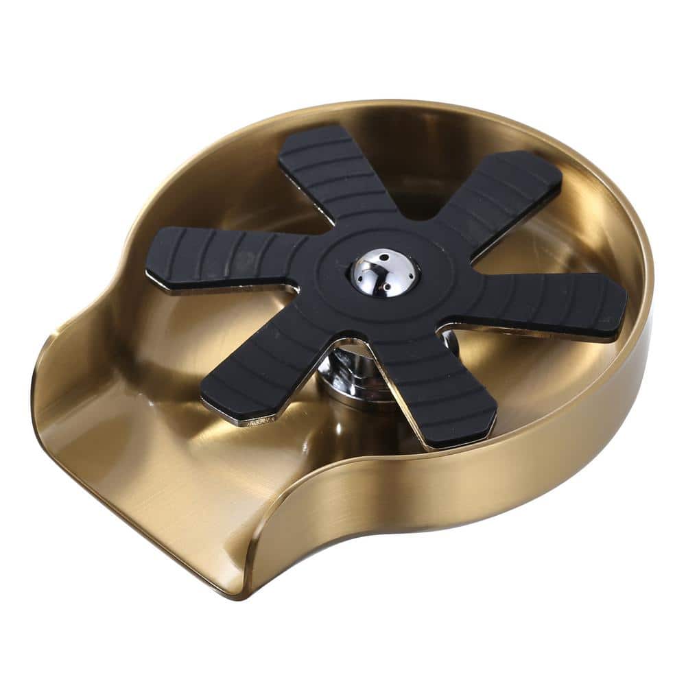 5 in. Metal Glass Rinser for Kitchen Sinks in Gold price history on PriceWatchPro