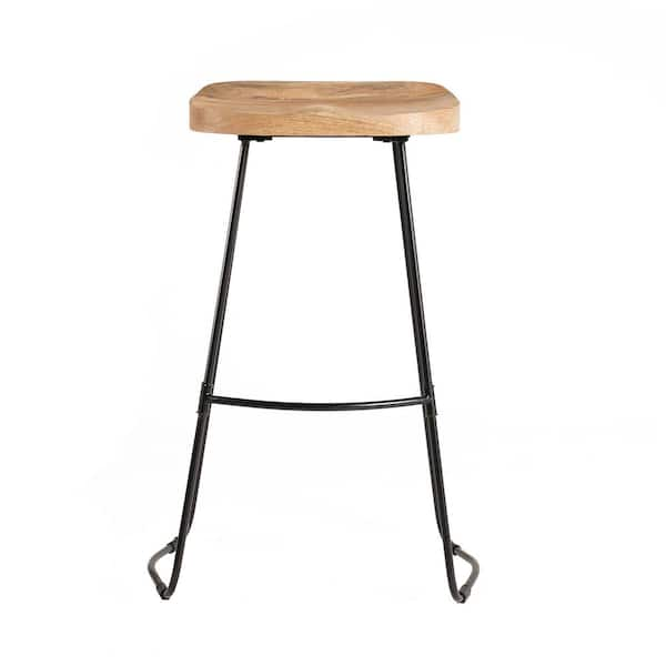 madeleine home romboss saddle seat bar stool