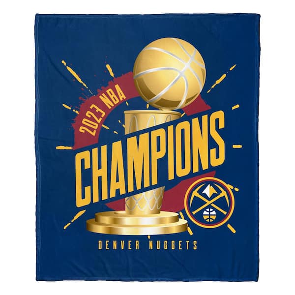 NBA Nuggets 2023 NBA Champions Triumph Silk Touch Multi-color Throw
