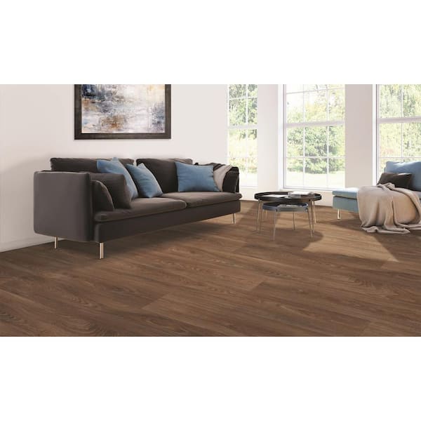 Take Home Sample - Cherry Hills Oak Waterproof Vinyl Sheet Flooring