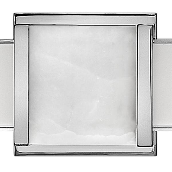 HINKLEY - Hinkley Pietra 53-Watt Integrated LED 30.75 in. Bath Vanity Light in Chrome