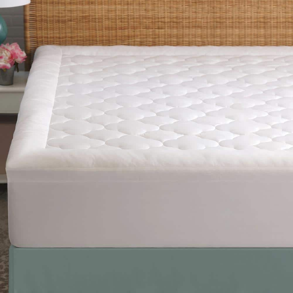 Allied Home Billowy Clouds King Mattress Pad DBMP0004 - The Home Depot