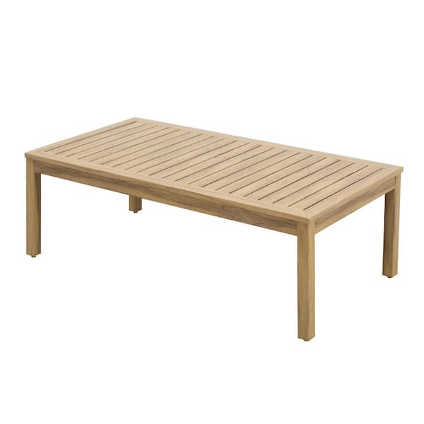 EGEIROSLIFE PoshFrame 1-Piece Outdoor Aluminum Patio Coffee Table