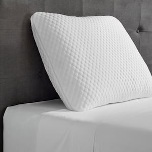 Gel-Infused Memory Foam Standard Pillow with Rayon from Bamboo Cover