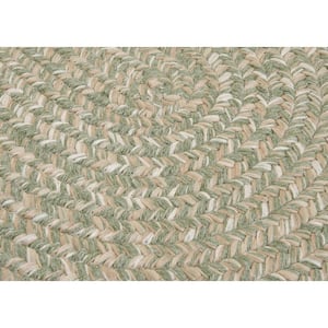 Wilshire Palm 9 ft. x 12 ft. Rectangle Braided Area Rug