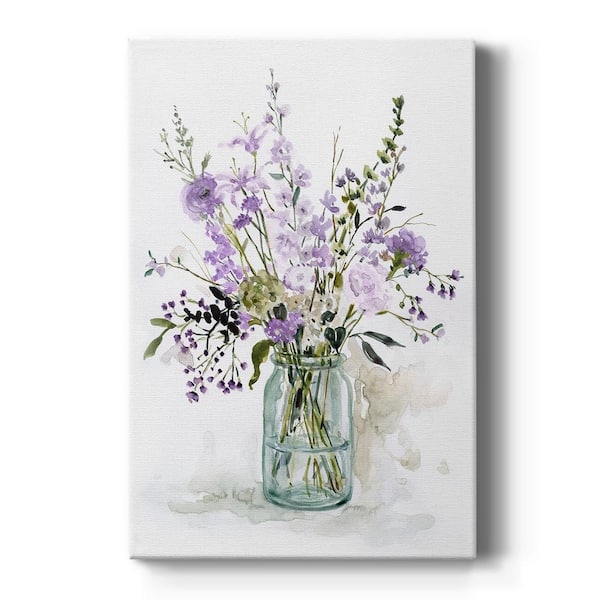 Wexford Home Purple Passion II By Wexford Homes Unframed Giclee Home Art Print 48 in. x 32 in.