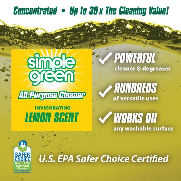 Simple Green Lemon Scent 67.6 oz. Daily Cleaning Kit 1300000130003