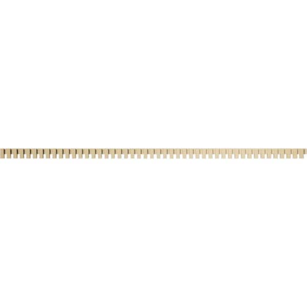 1 in. D x 3 in. W x 94 in. L Primed Polyurethane Panel Moulding