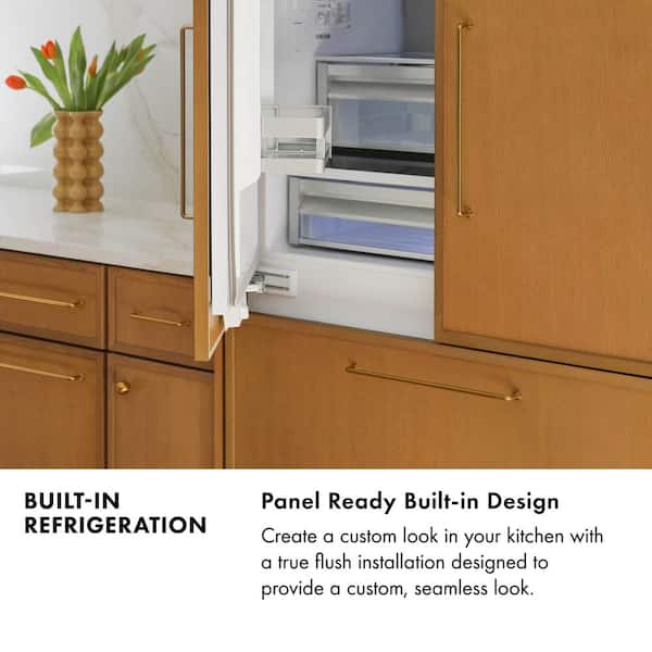 ZLINE Kitchen and Bath Autograph Edition 60 in. 4-Door Panel Ready