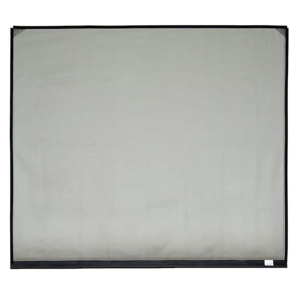 Fresh Air Screens 10 ft. x 7 ft. Stationary Garage Door Screen with Vinyl Rod Pocket