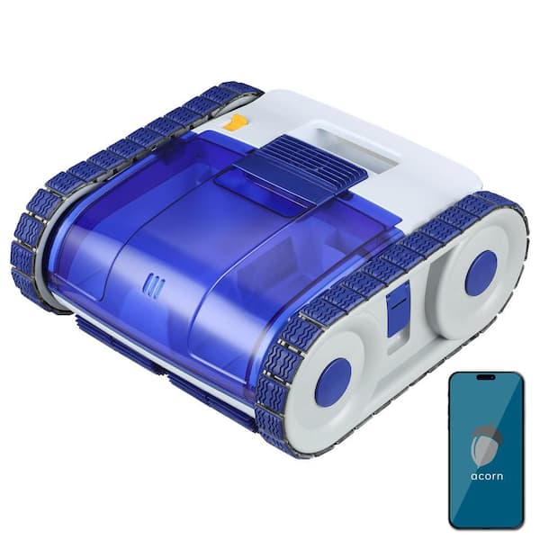 Track-Drive Cordless 1,076 sq. ft. Robotic In Ground Pool Vacuum Cleaner