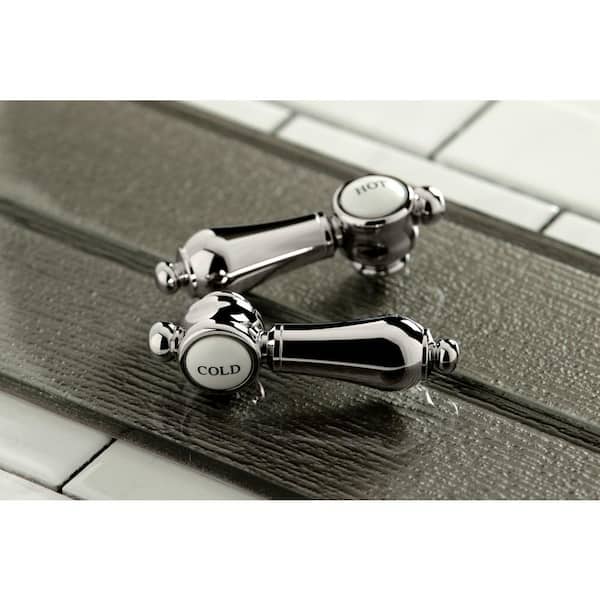 Heirloom 8 in. Widespread 2-Handle Bathroom Faucet in Polished Nickel