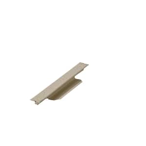 5 in. Oyster Shell Aluminum Prefinished H-Molding (25-Bag)