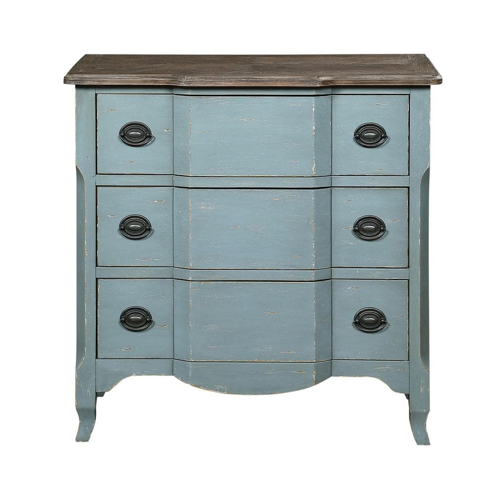 Coast to Coast Accents Bar Harbor Blue 36 in. H 36 in. W x 18 in.D x ...