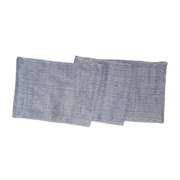 C&F HOME Diamond Indigo Table Runner