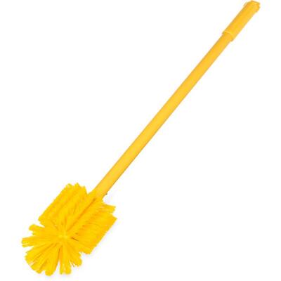 Sparta 3.5 in. x 5 in. Oval Yellow Polyester Multi-Purpose Valve and Fitting Brush with 24 in. Handle (6-Pack)