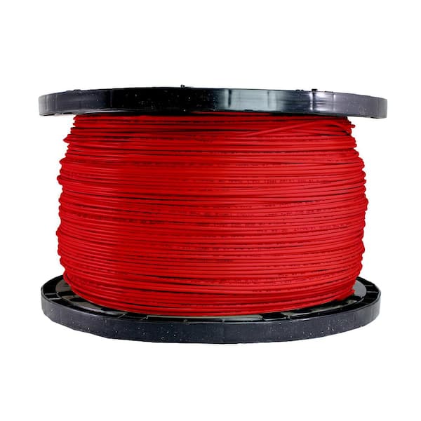 Cerrowire 2,500 ft. 14 Gauge Red Solid Copper THHN Wire 112-1403M