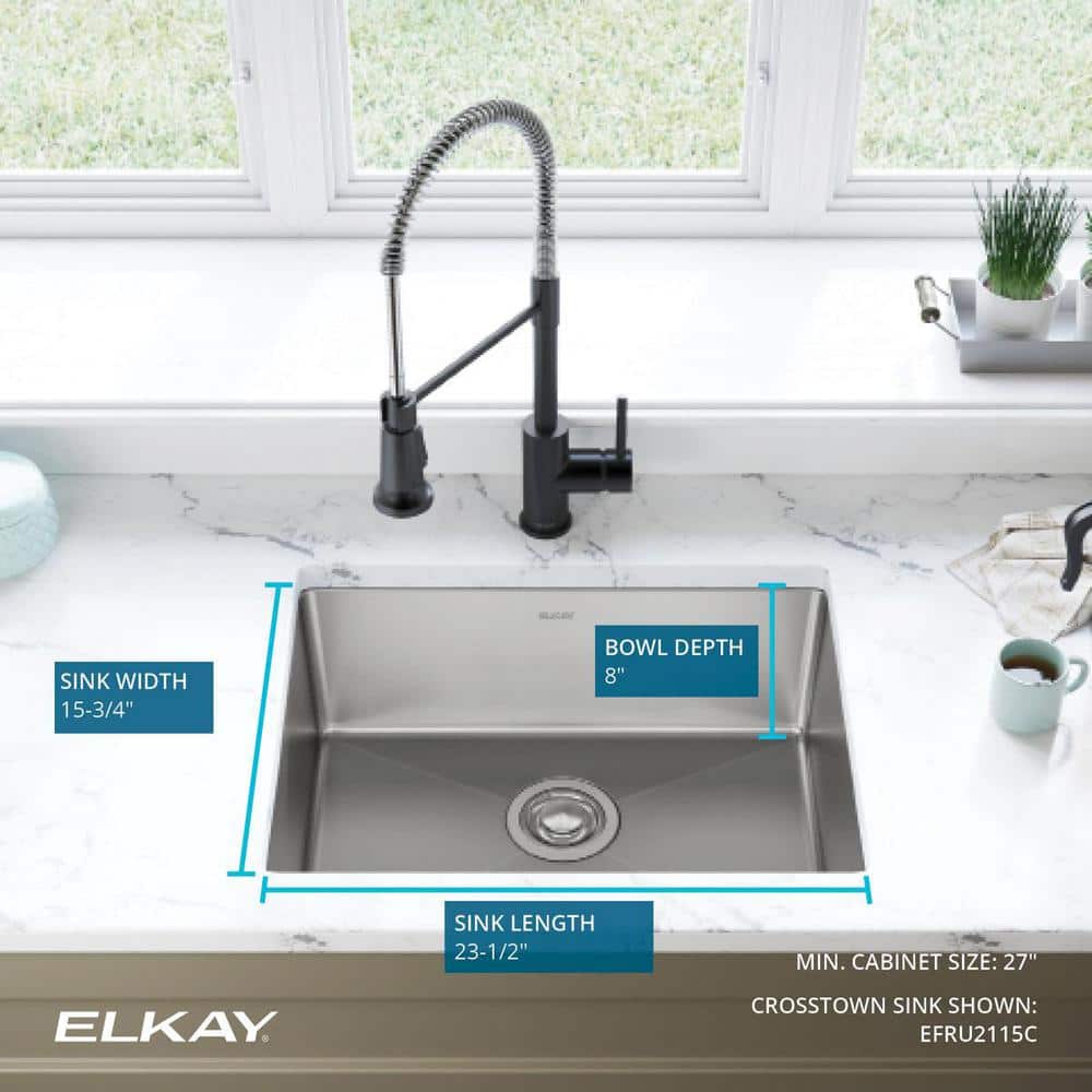 Stainless Steel Single Bowl Drop-in Farmhouse Sink