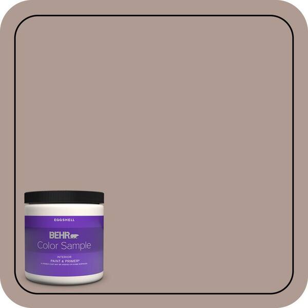 BEHR PREMIUM PLUS 8 oz. #N170-4 Coffee With Cream Eggshell Enamel Interior Paint & Primer Color Sample