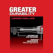 M12 FUEL 12V 3/8 in. Lithium-Ion Brushless Cordless Extended Reach Ratchet (Tool-Only)