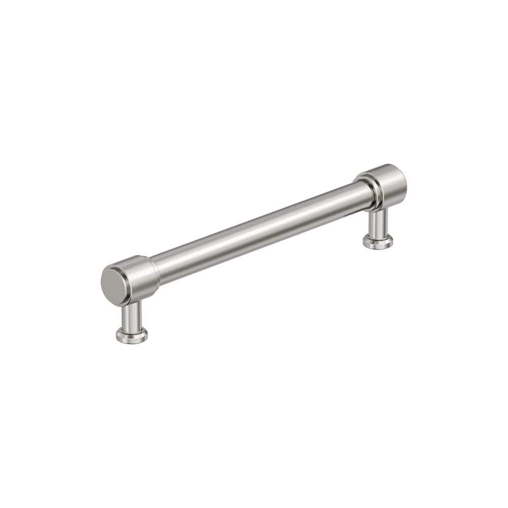Faircrest 6-5/16 in. (160mm) Center-to-Center Polished Nickel Bar Cabinet Pull price history on PriceWatchPro