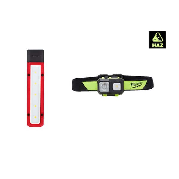 310 Lumens LED Intrinsically Safe Spot/Flood Headlamp and 300 Lumens LED Magnetic Flood Light