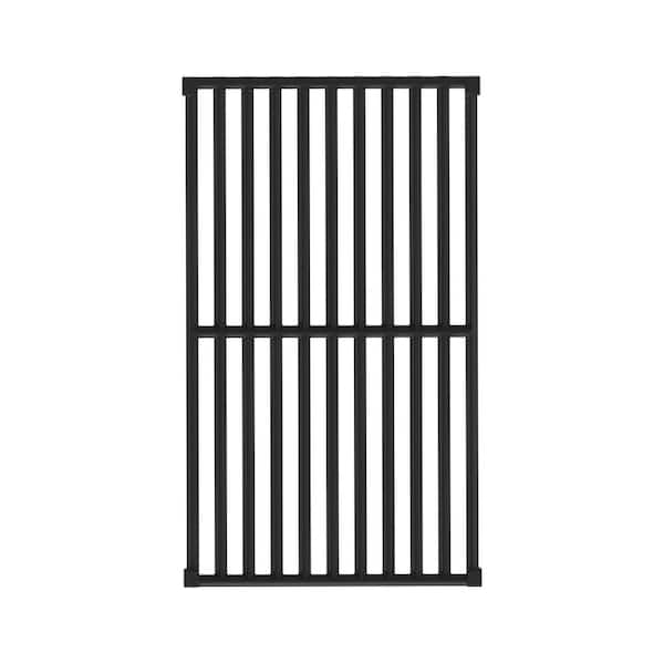 Monument Grills 16.3 in. x 9.5 in. Rectangle Porcelain-Coated Cast Iron Grilling Grate