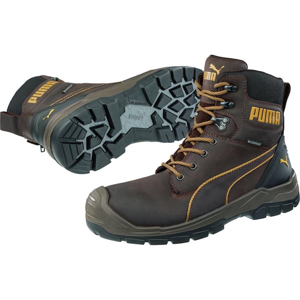 PUMA Men's Conquest CTX 7 in. High Safety Work Boots - Composite Toe ...