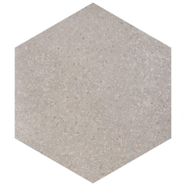 Merola Tile Palazzo Hex Luce 14-1/8 in. x 16-1/4 in. Porcelain Floor and Wall Tile (11.07 sq. ft./Case)