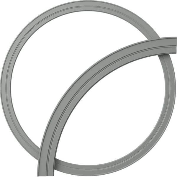 Ekena Millwork 84-3/4 in. Milton Ceiling Ring (1/4 of Complete Circle)