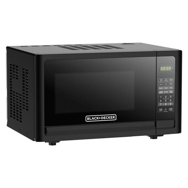 BLACK+DECKER Countertop Microwave Oven 1.1-Cu. Ft. 1000-Watts, LED  Lighting, Child Lock, White