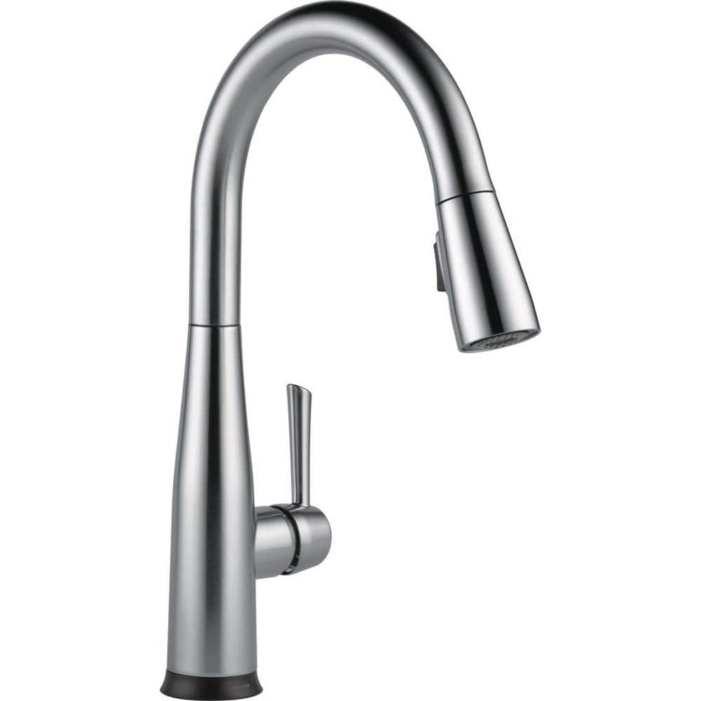 Chrome Transitional Pull-Down Kitchen Faucet with Touch Technology