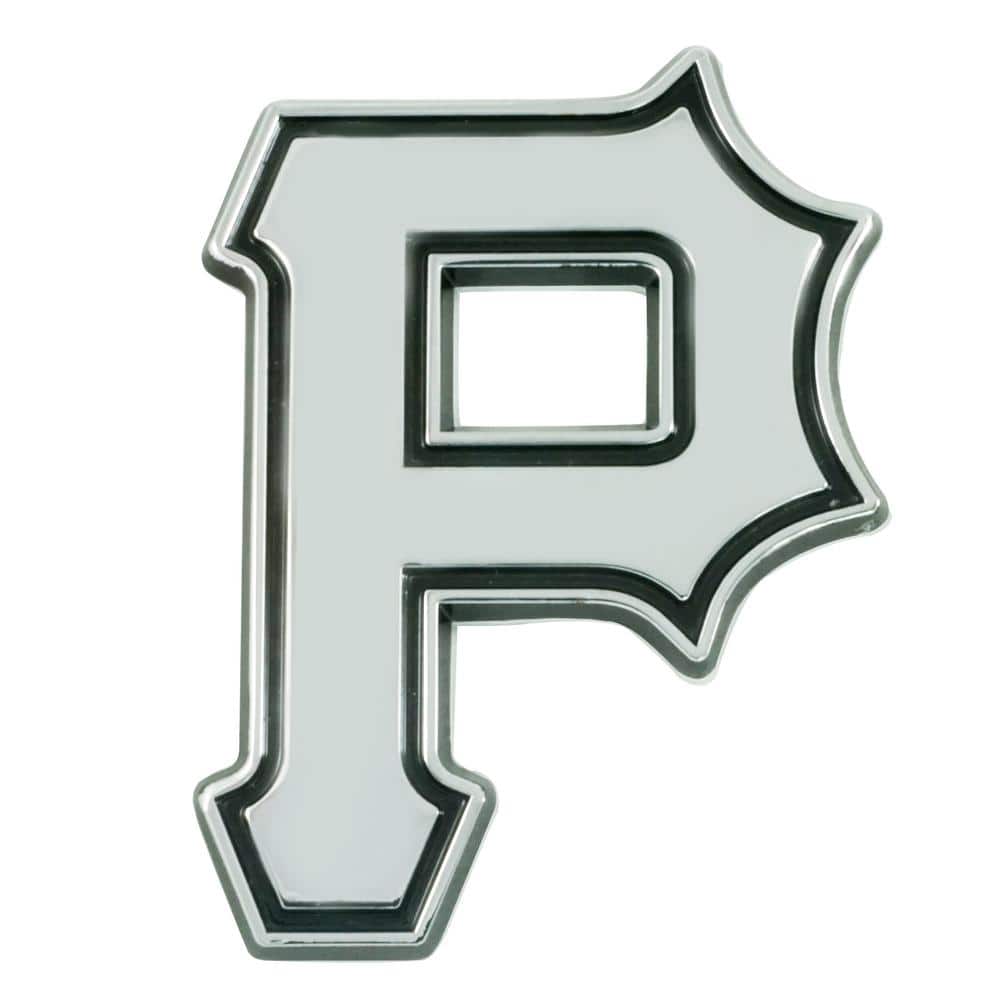 FANMATS MLB - Pittsburgh Pirates 3D Auto Chromed Metal Emblem