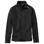 Understory Men's 2XL Black 1/4 Zip Fleece Pullover