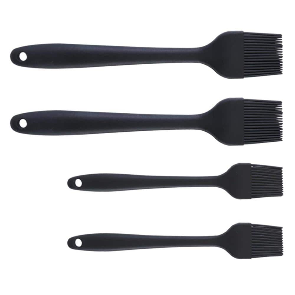 8.07 in and 10.22 in Silicone Basting Brushes Heat Resistant Black 4-Piece price history on PriceWatchPro