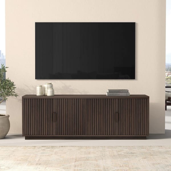 Mero 68 in. Alder Brown TV Stand Fits TV's up to 75 in.