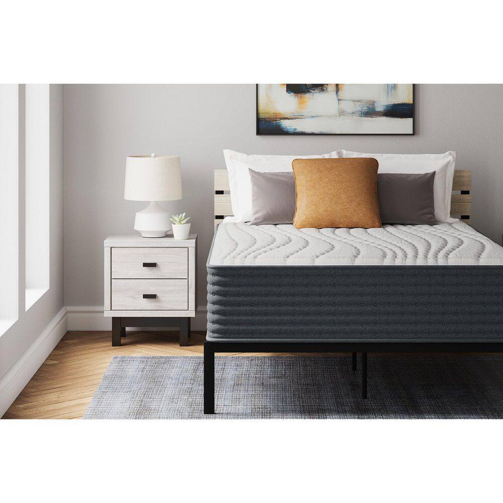 Queen White Innerspring Adjustable Bed Mattress