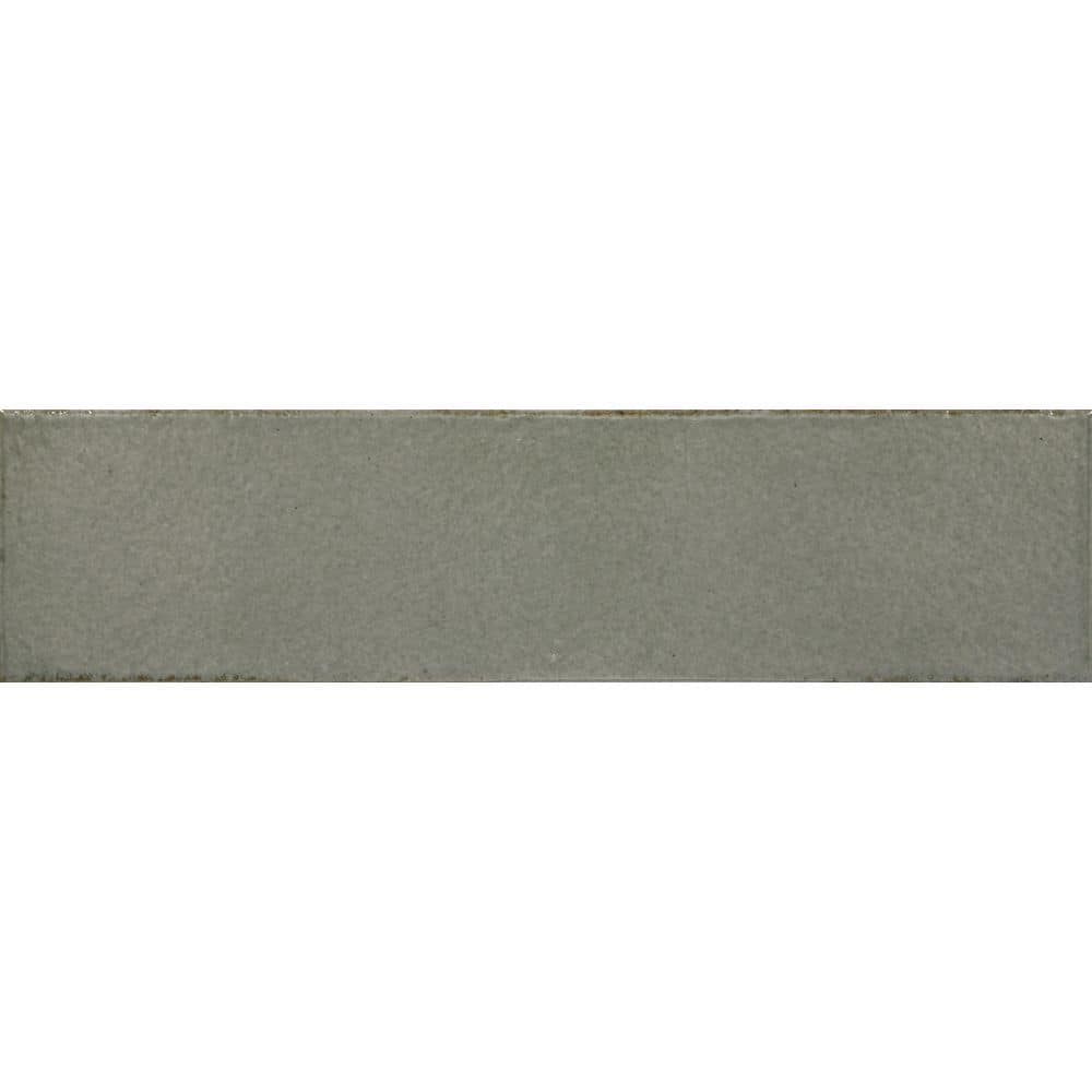 Terramater Lichen 3-1/2 in. x 15 in. Glossy Porcelain Wall Tile (8.08 sq. ft. /case) price history on PriceWatchPro
