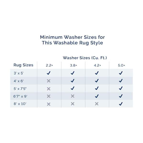 Kaski Geometric Machine Washable Area Rug Gray 10 ft. x 13 ft. Area Rug