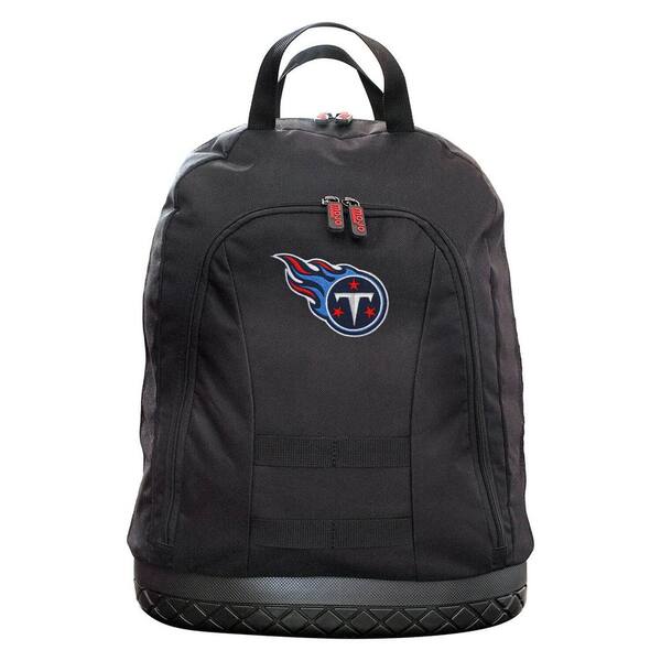 Tennessee Titans MOJO Black Personalized Premium Color Trim Backpack